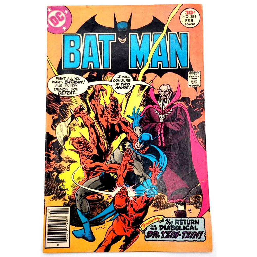 BATMAN #284 (1977) /VG-/ 1ST USE BULLET LOGO IN‎ BATMAN BRONZE AGE  NEWSSTAND